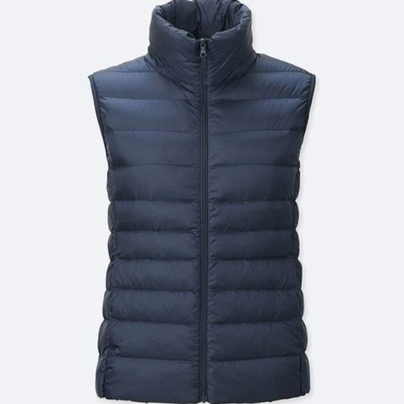 Uniqlo Blue Ultra Light Down Vest - Picture 1 of 6